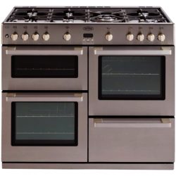 Belling DB4100G Professional Gas Range Cooker in Stainless Steel
